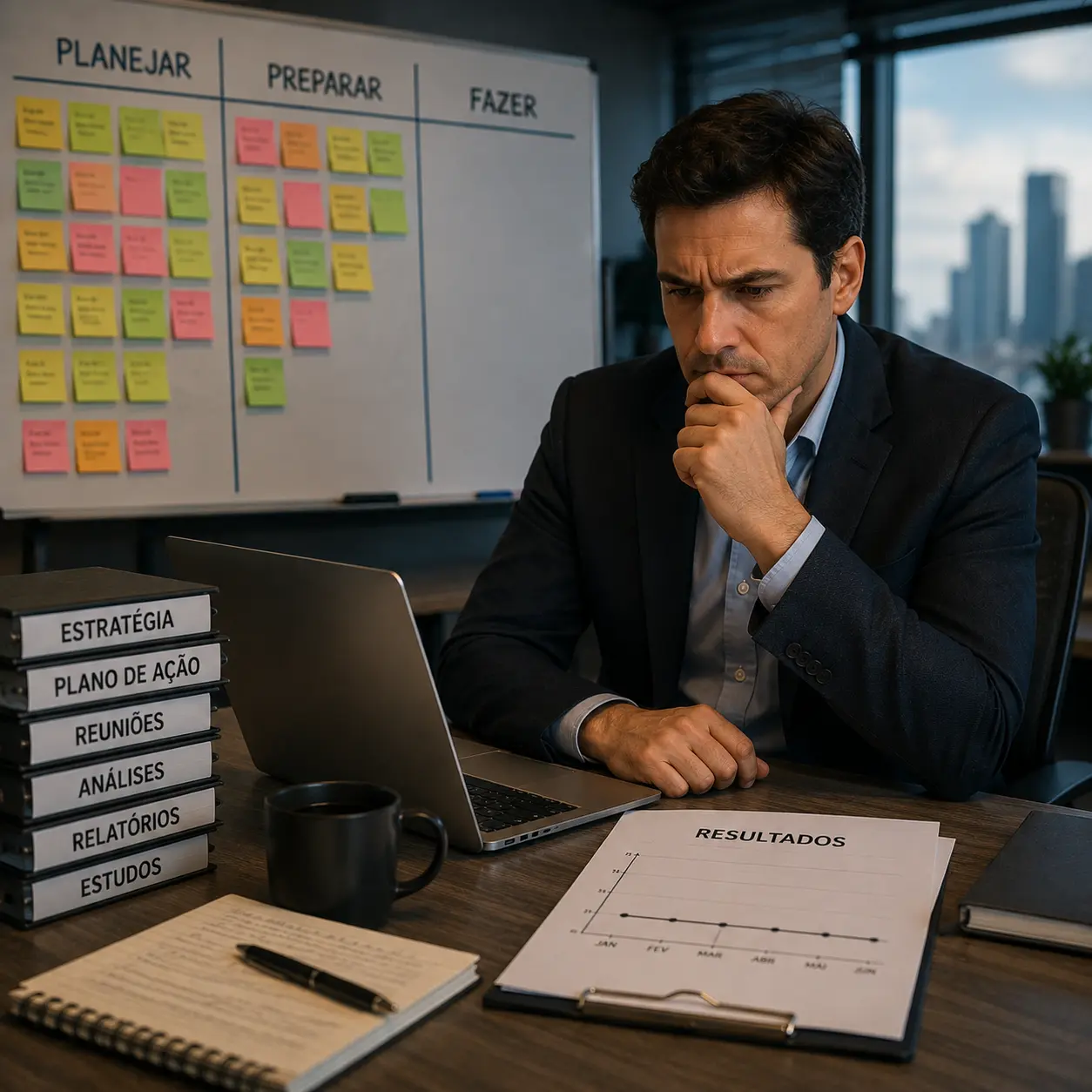 O perigo de confundir preparação com progresso na gestão empresarial
