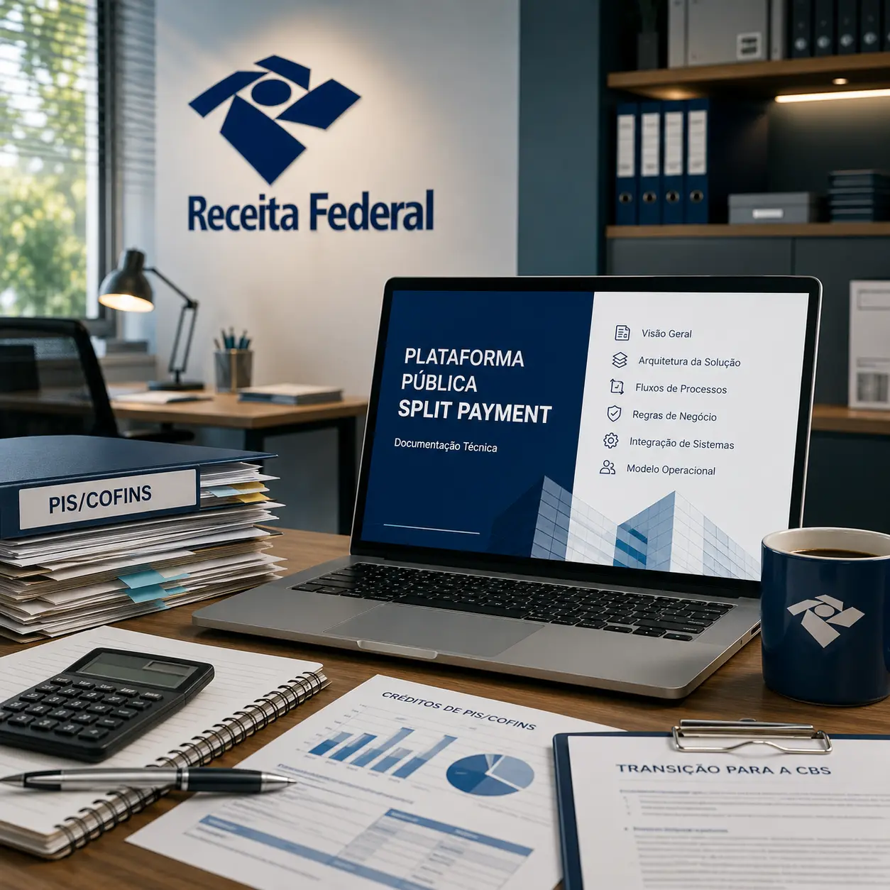 Receita Federal e CGIBS publicaram  a documentação técnica da Plataforma Pública do Split Payment
