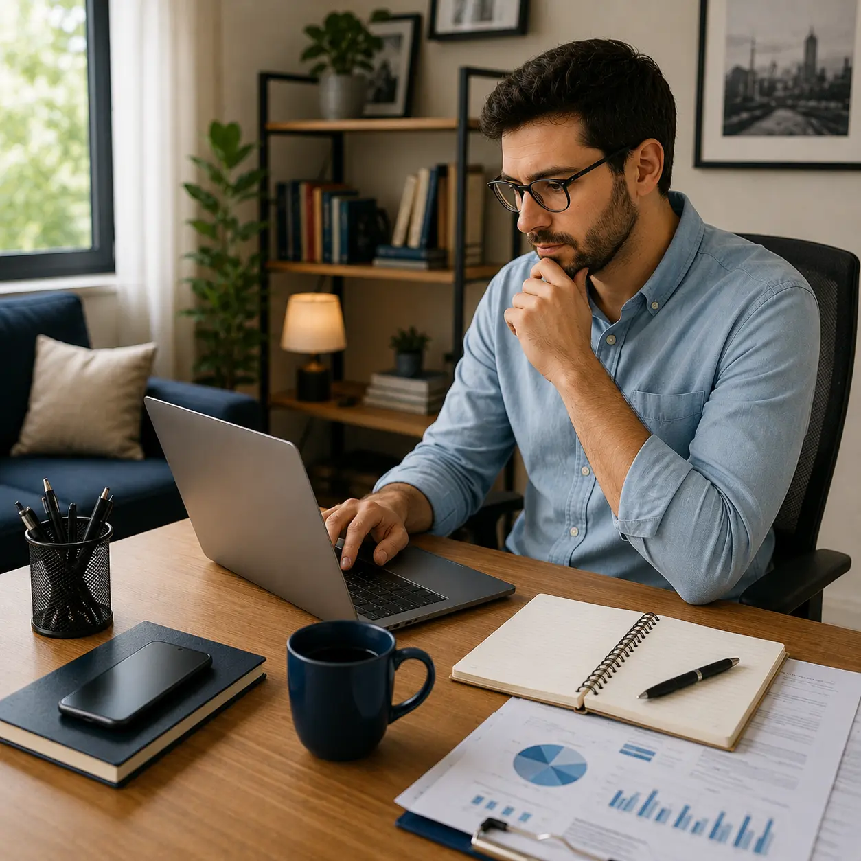 Onde você realmente administra sua empresa hoje?