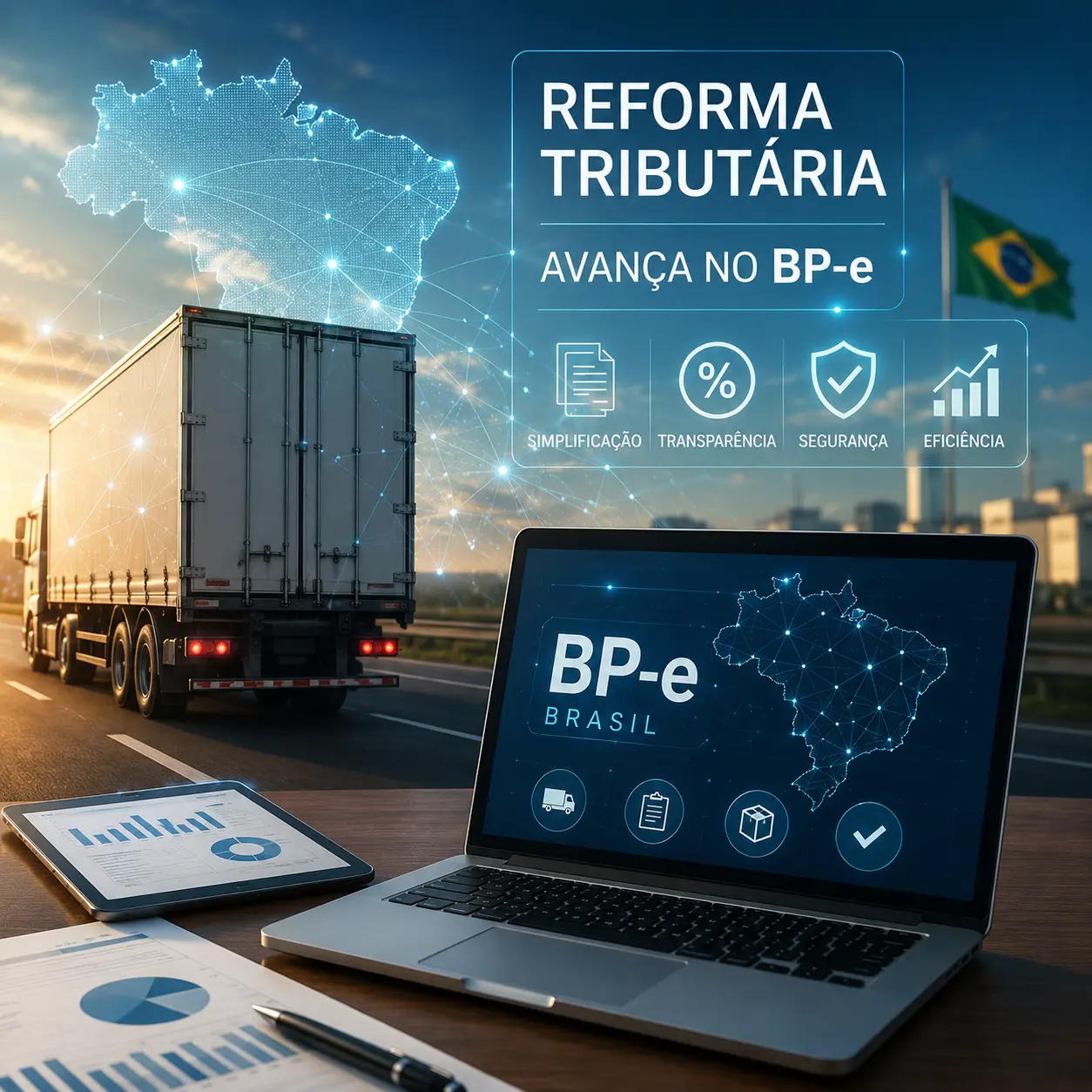 Reforma Tributária avança no BP-e