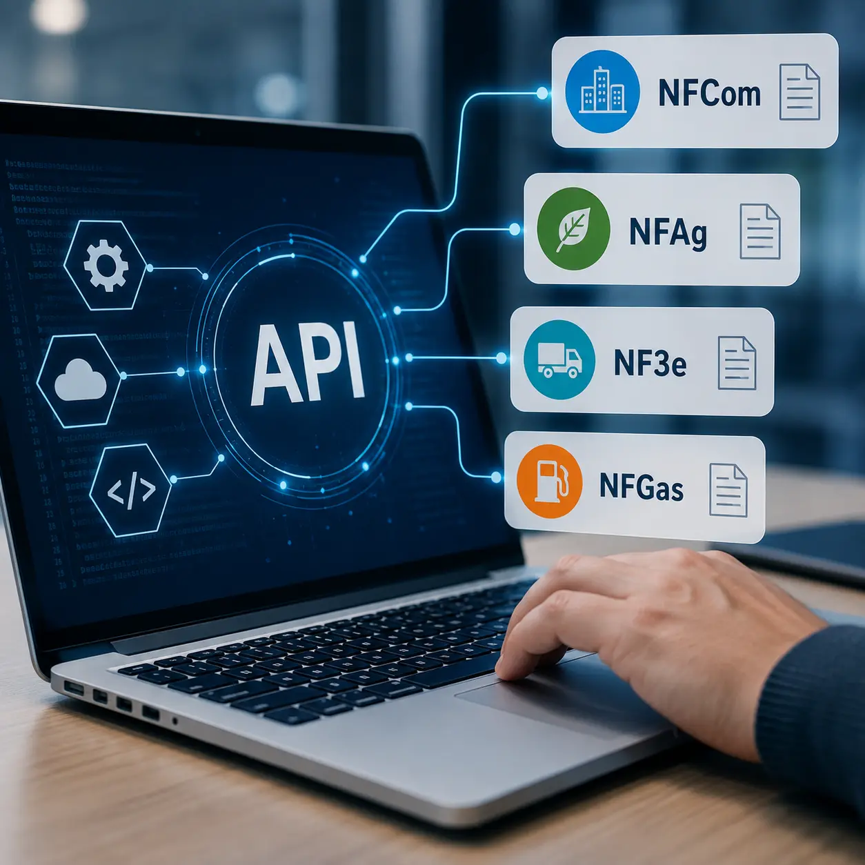 APIs trazem tabelas de classificação de NFCom, NFAg, NF3e e NFGas; acesse