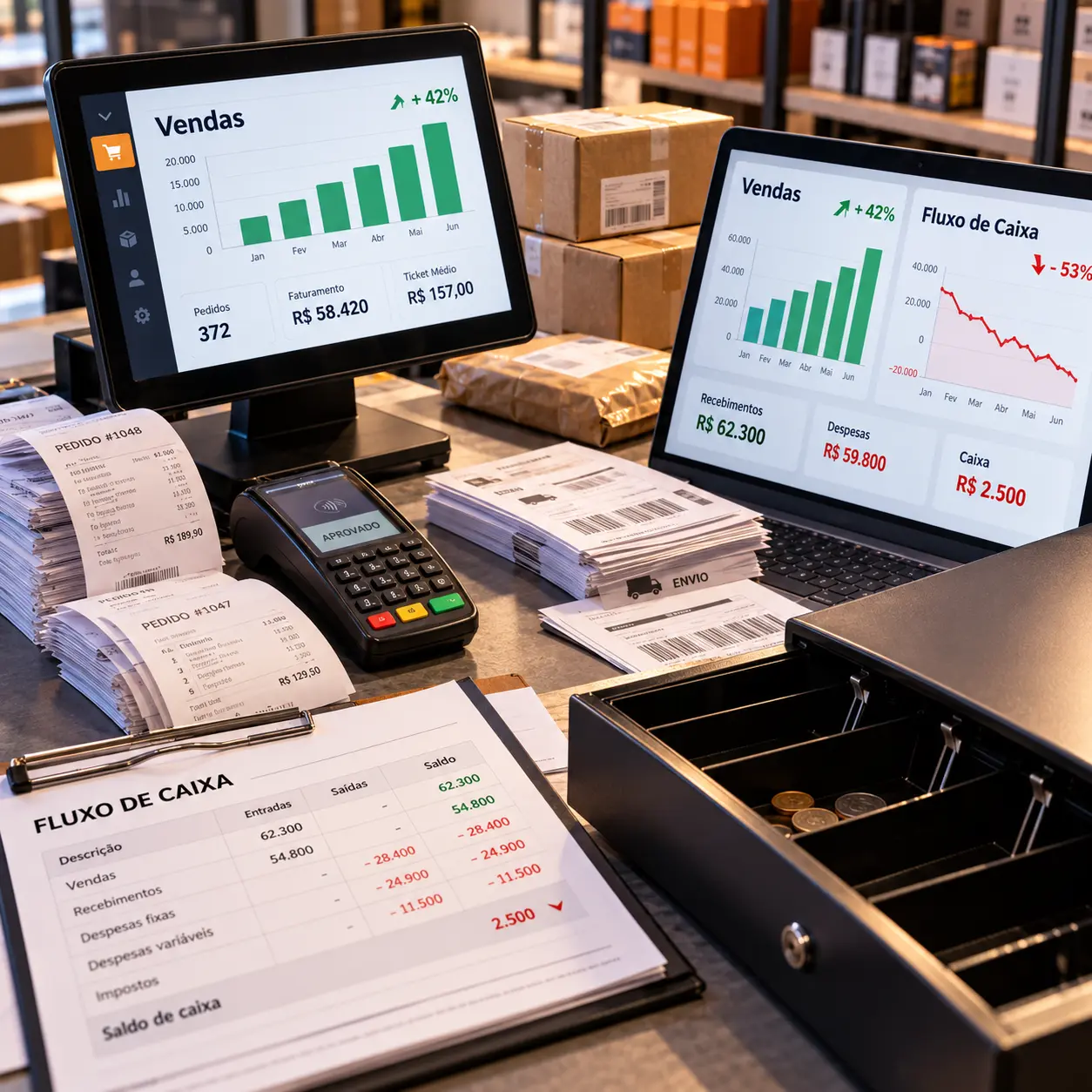 Sua empresa vende bem, mas falta dinheiro? A contabilidade pode explicar