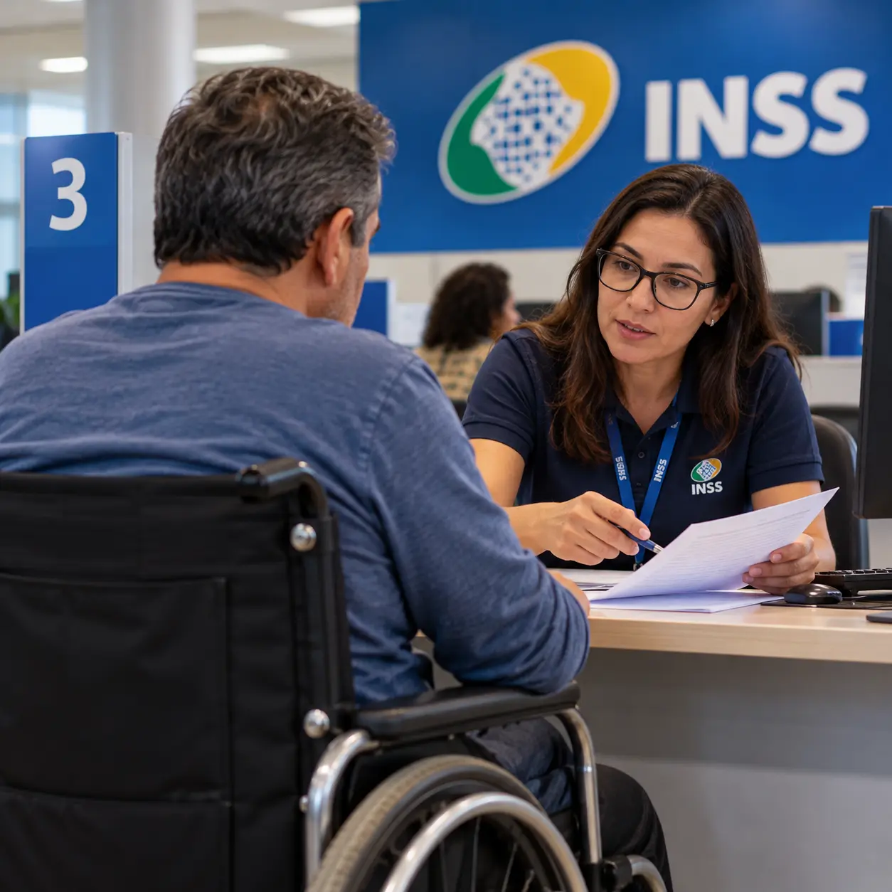 INSS exige de 20 a 33 anos de contribuição para aposentadoria PcD, conforme o caso