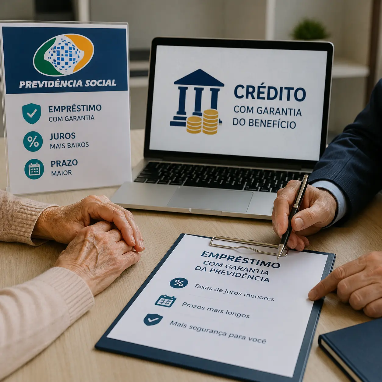 Resgatar ou pegar empréstimo? Previdência vira garantia para crédito mais barato