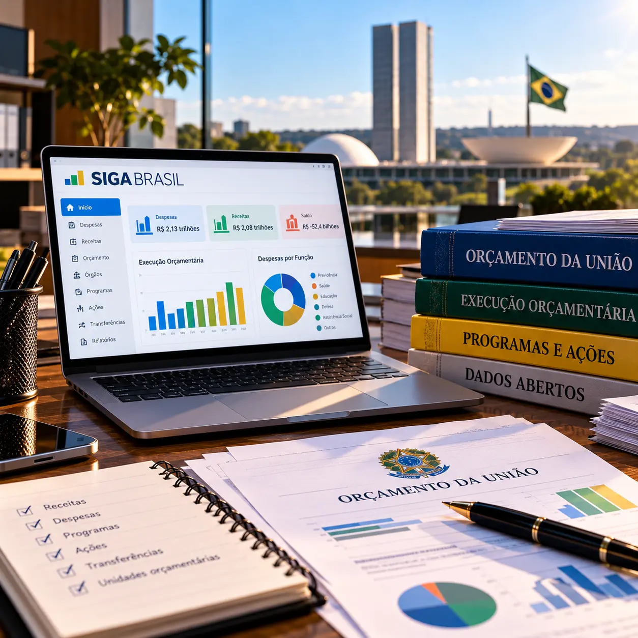 SIGA Brasil facilita consulta a dados do Orçamento da União