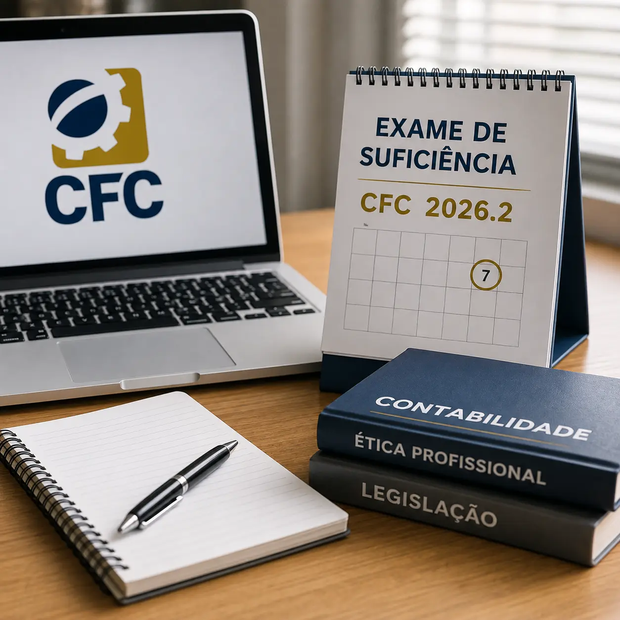Inscrições para o Exame de Suficiência CFC 2026.2 encerram nesta sexta-feira (7)
