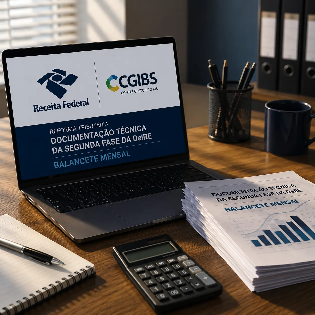 Reforma Tributária: Receita Federal e CGIBS aprovam a documentação técnica da segunda fase da DeRE – Balancete Mensal