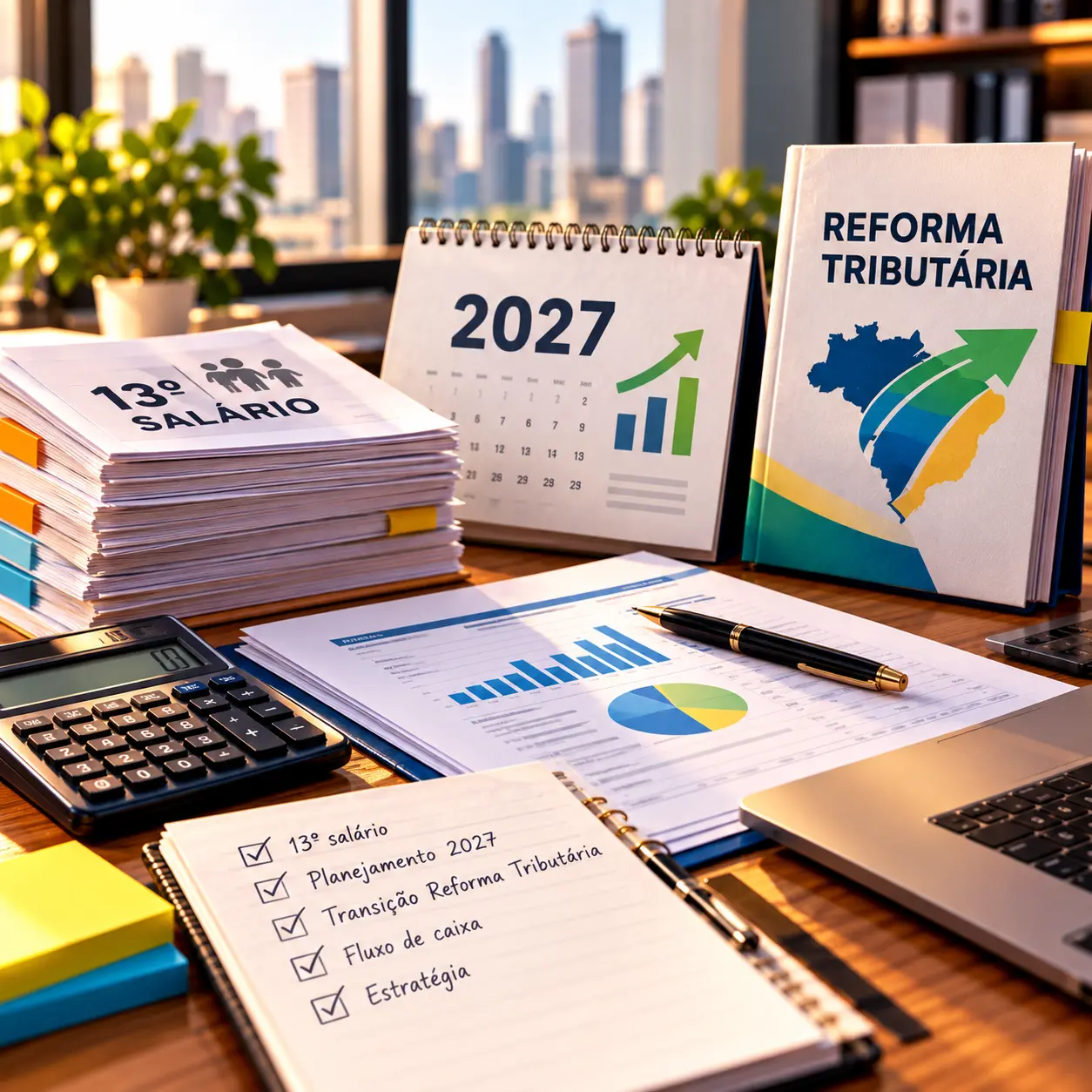 Entre o peso do 13º salário, o planejamento de 2027 e a transição da Reforma Tributária, o último trimestre exige das empresas técnica, caixa e visão de futuro