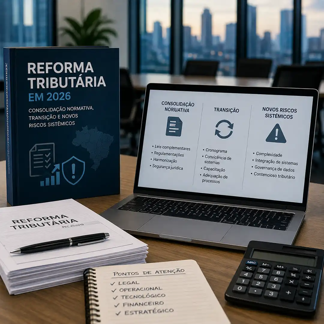 Reforma tributária em 2026: Consolidação normativa, transição e novos riscos sistêmicos   