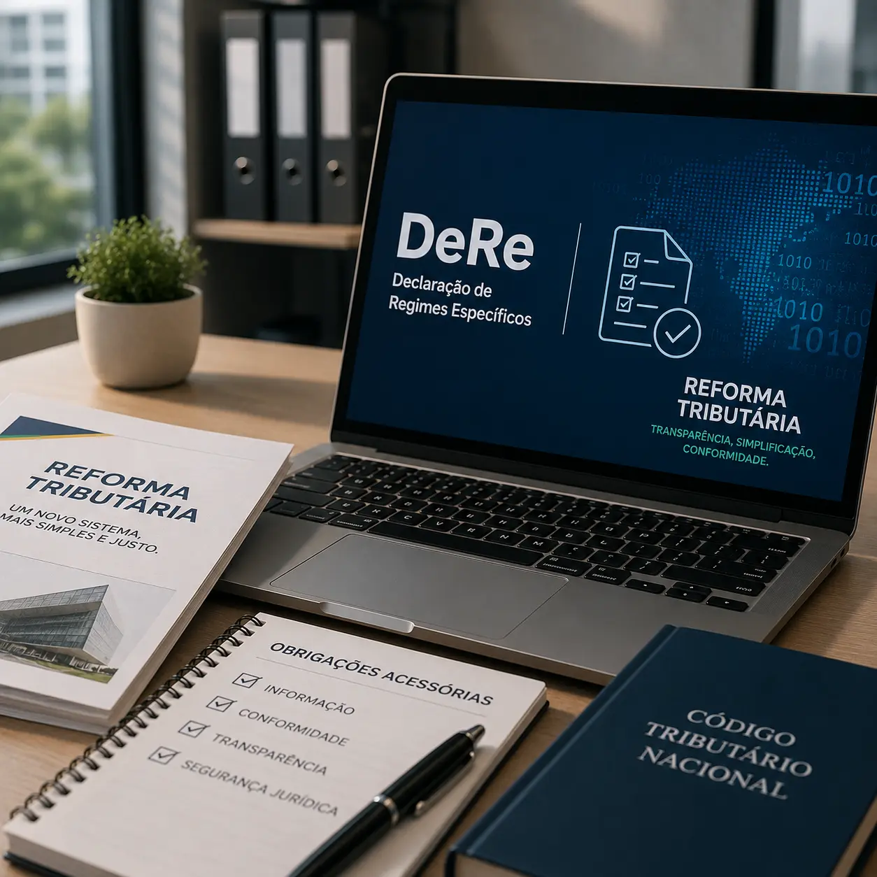 A Declaração de Regimes Específicos (DeRe) e a tradução da reforma tributária em código