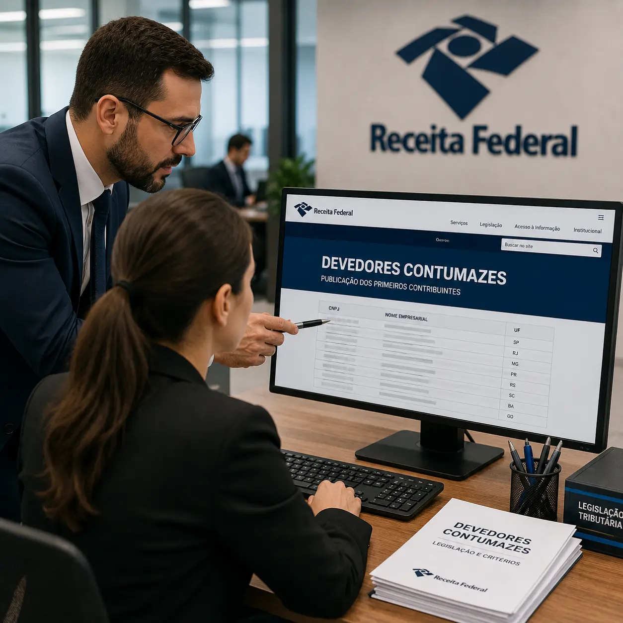 Receita Federal inicia a publicação dos primeiros contribuintes considerados como Devedores Contumazes