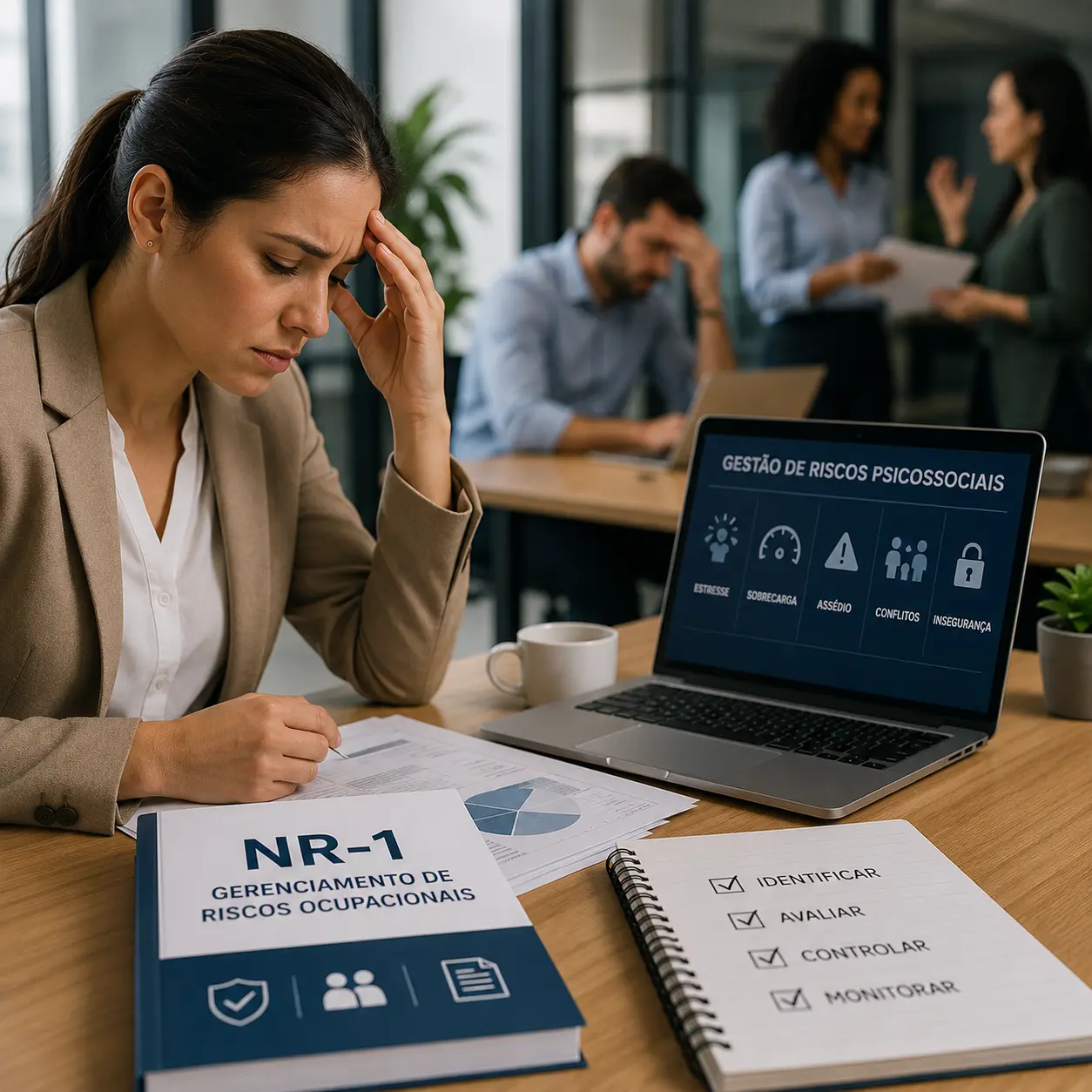 Empresas enfrentam dificuldades para mapear riscos psicossociais exigidos pela NR-1