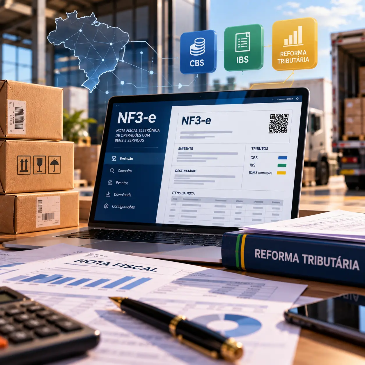 NF3-e tem novas regras com a reforma tributária