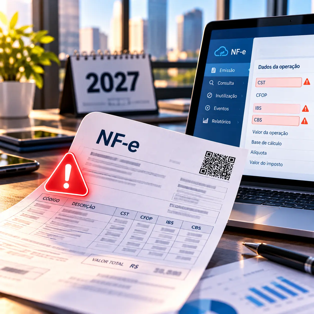 Reforma Tributária: falhas nas notas fiscais podem afetar empresas em 2027