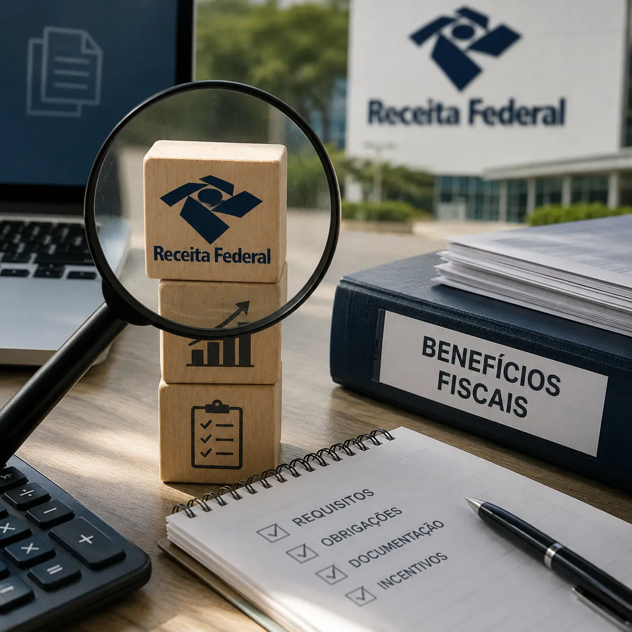 Receita Federal aumenta controle sobre benefícios fiscais e empresas devem revisar requisitos para não perder incentivos