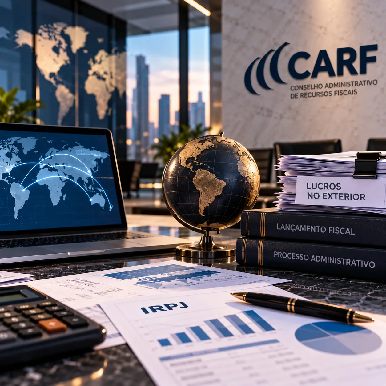CARF afasta cobrança de IRPJ sobre lucros no exterior por vicio material no lançamento