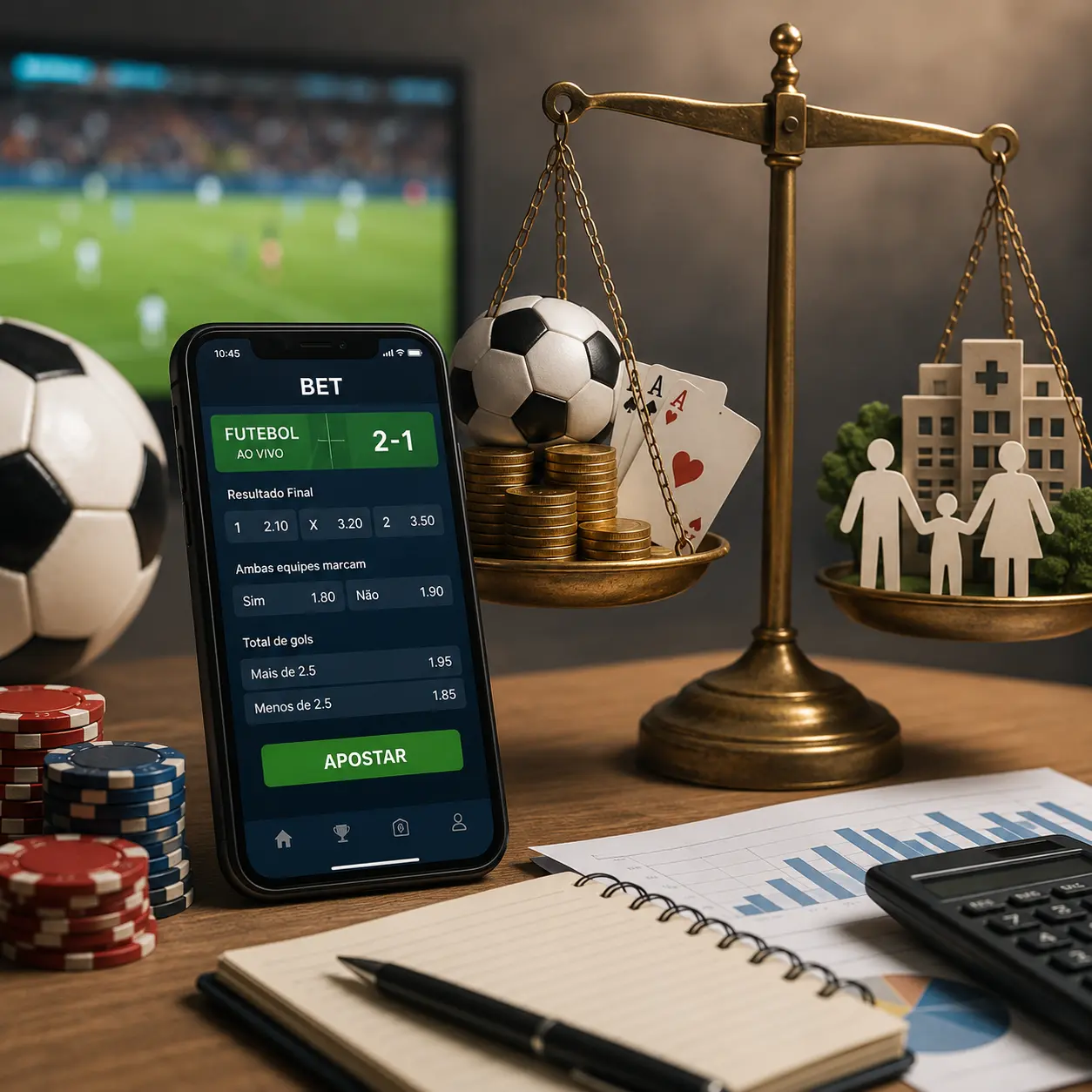Bets: entre o entretenimento e o impacto social e econômico
