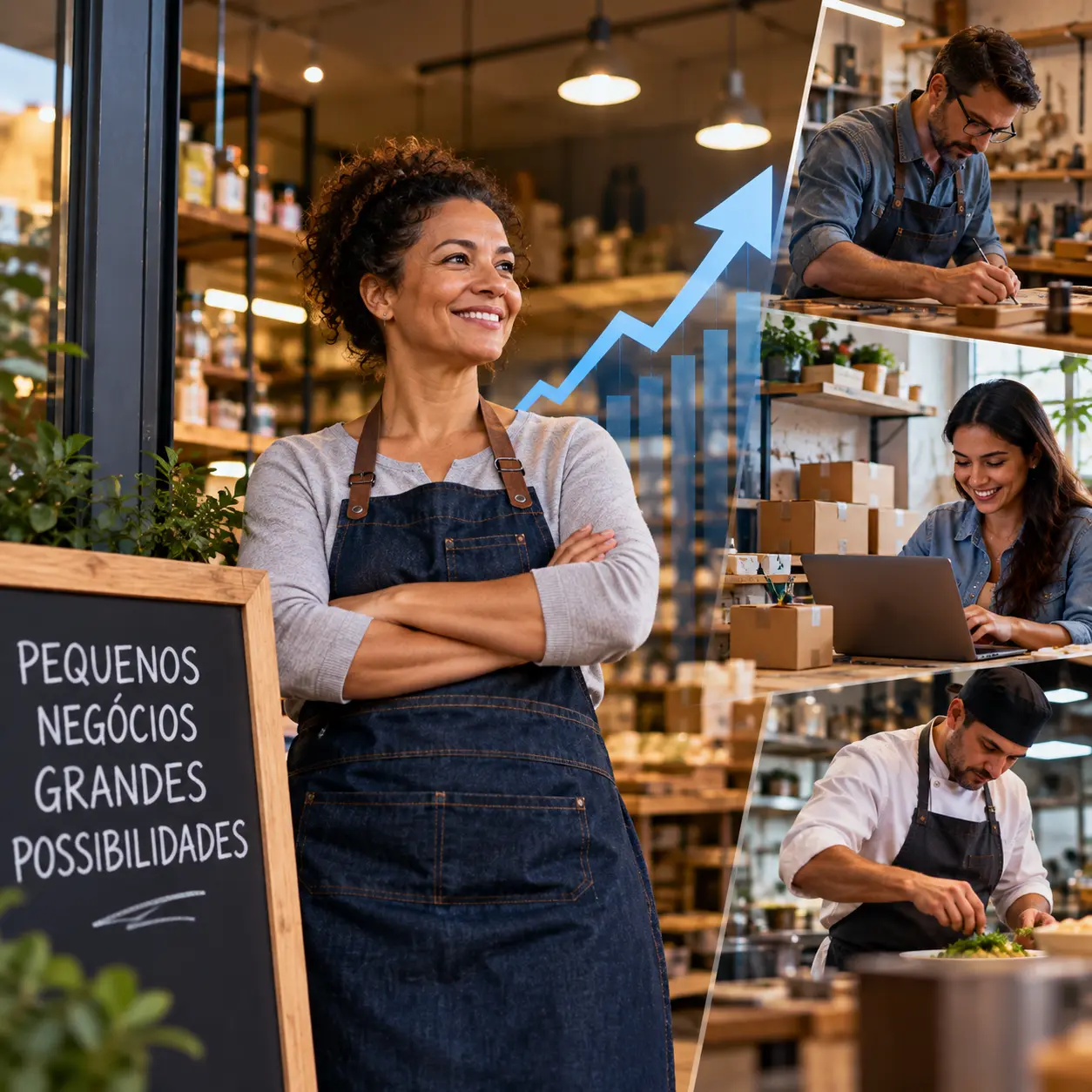 Empreendedorismo por oportunidade prevalece entre pequenos negócios