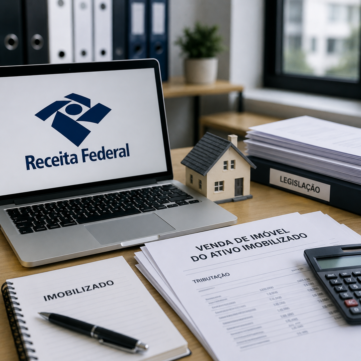 Receita esclarece tributação na venda de imóveis originalmente registrados no ativo imobilizado