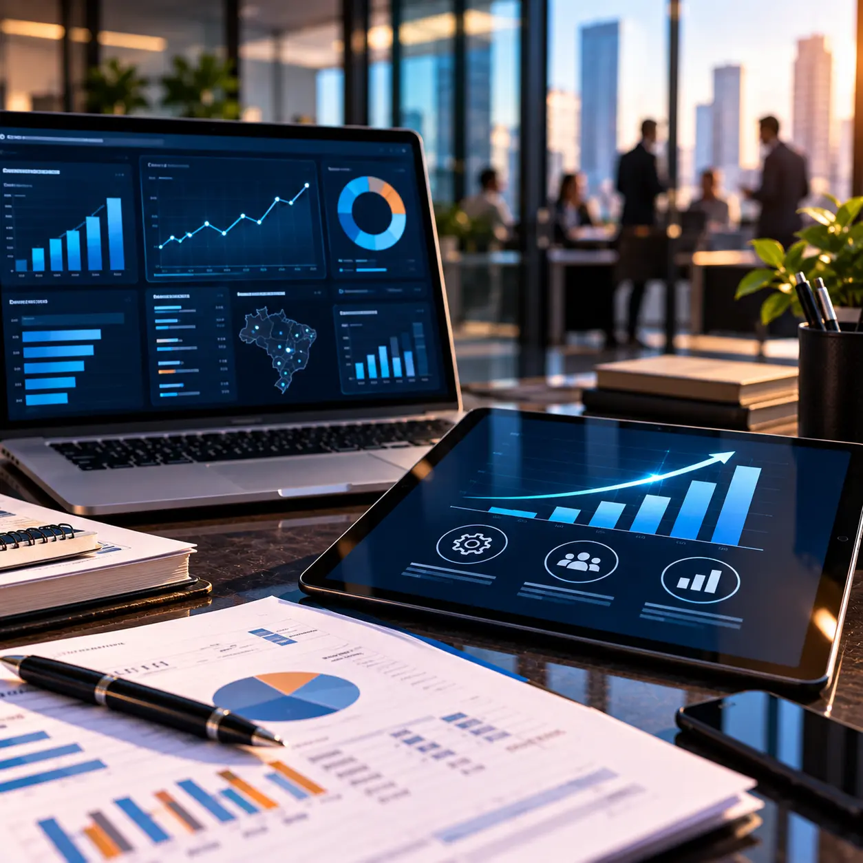 A nova corrida da eficiência: como dados estão impulsionando a produtividade empresarial