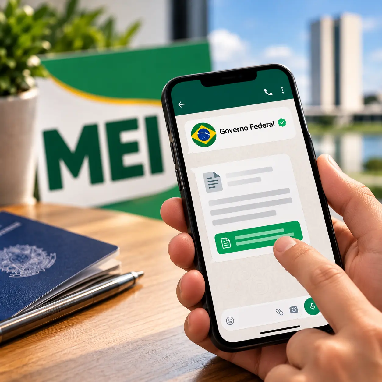 Perdão de dívidas do MEI: governo confirma envio de avisos pelo WhatsApp