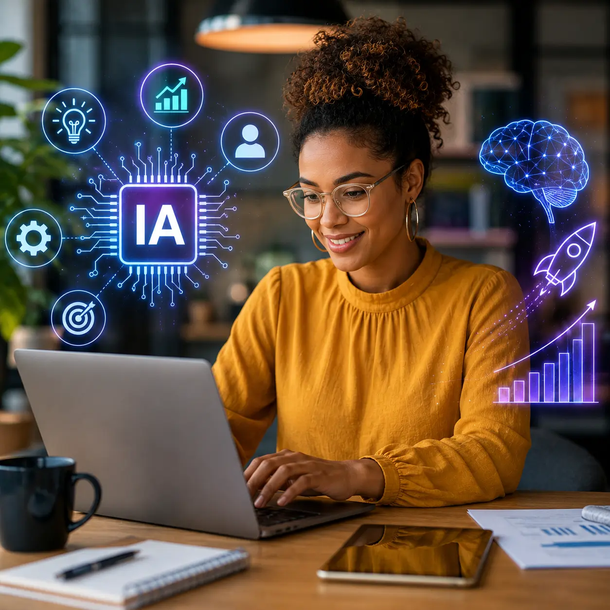 O empreendedor do futuro: como usar IA para criar negócios inovadores