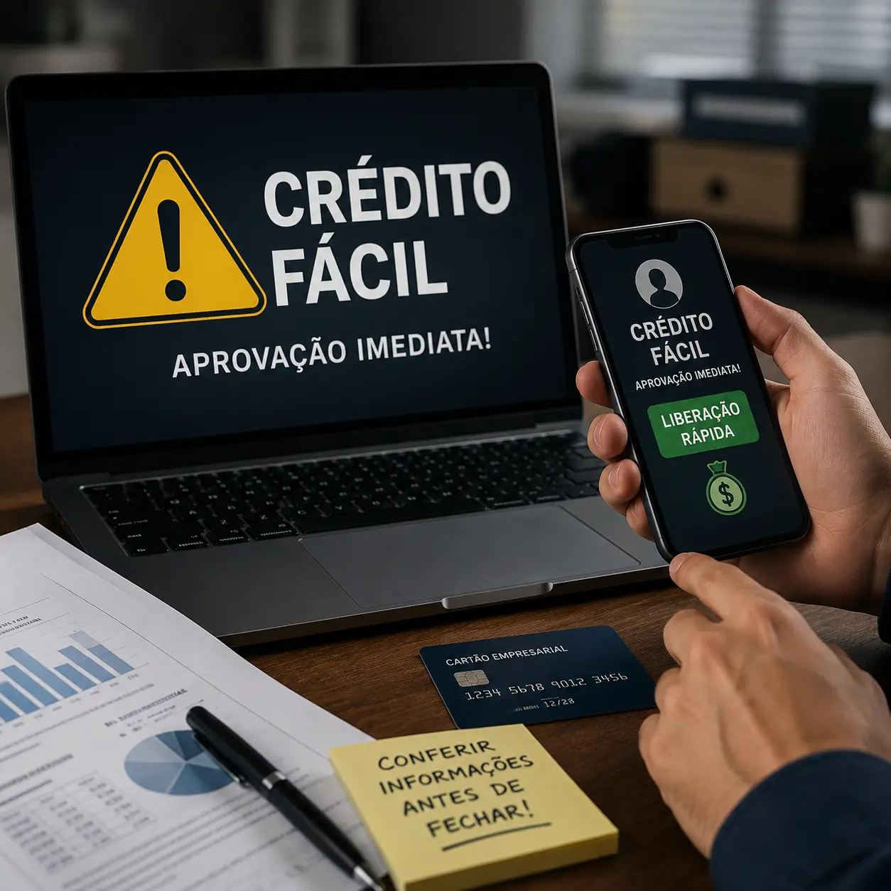 Crédito fácil vira isca para golpes contra pequenas empresas