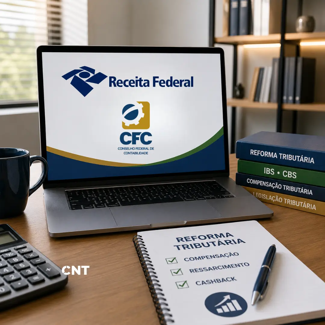 CFC e Receita promovem capacitação gratuita sobre compensação, ressarcimento e cashback na Reforma Tributária