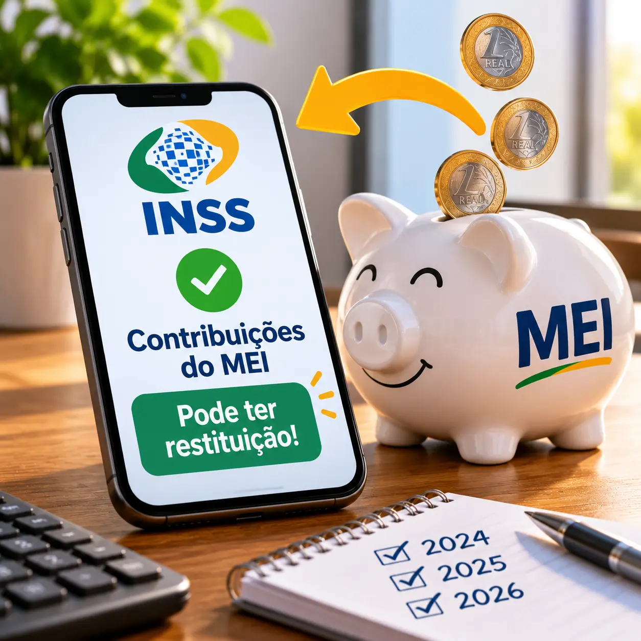 MEI pode receber de volta contribuições do INSS pagas entre 2024 e 2026; veja quem seria beneficiado