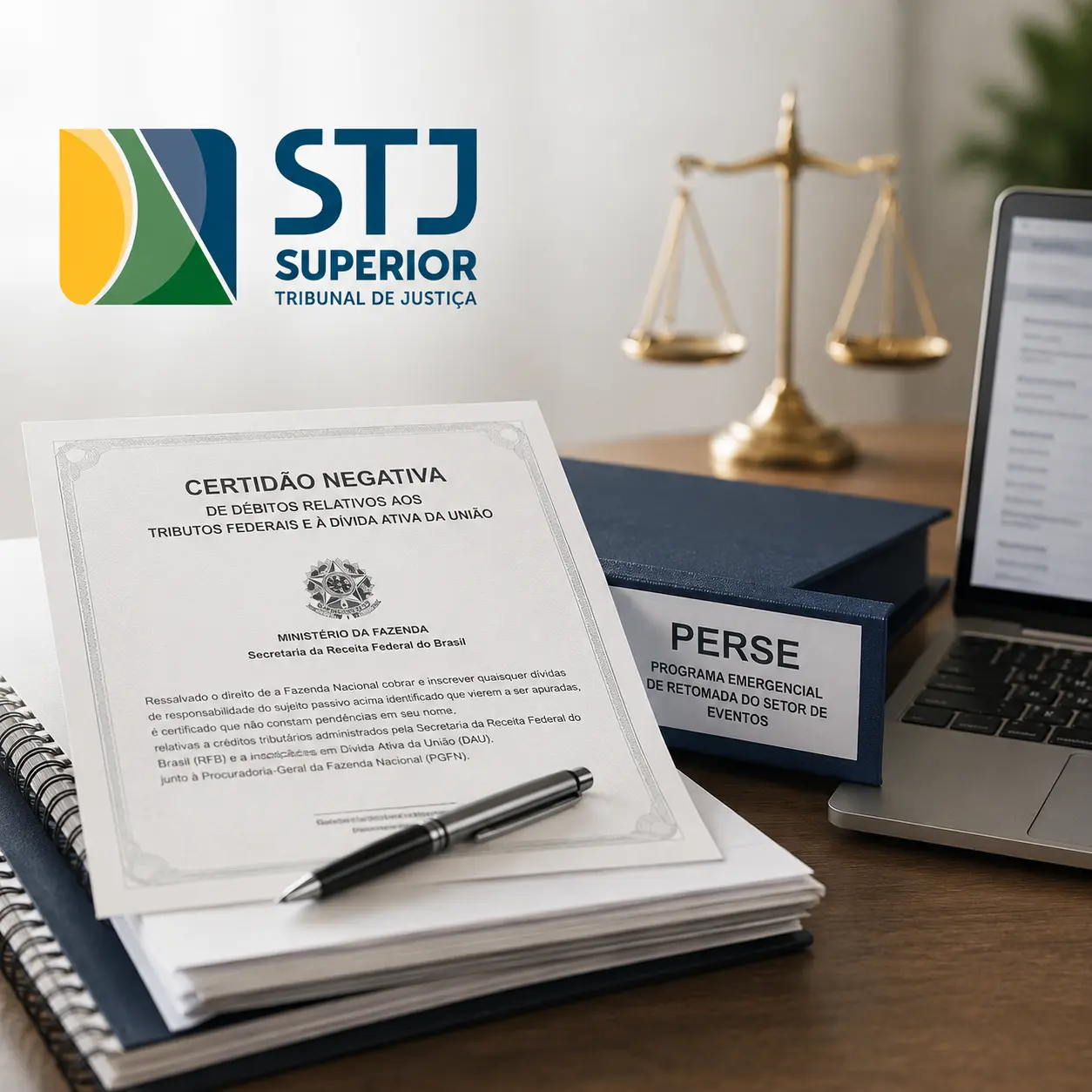 STJ valida exigência de certidão negativa para ingresso de empresas no PERSE