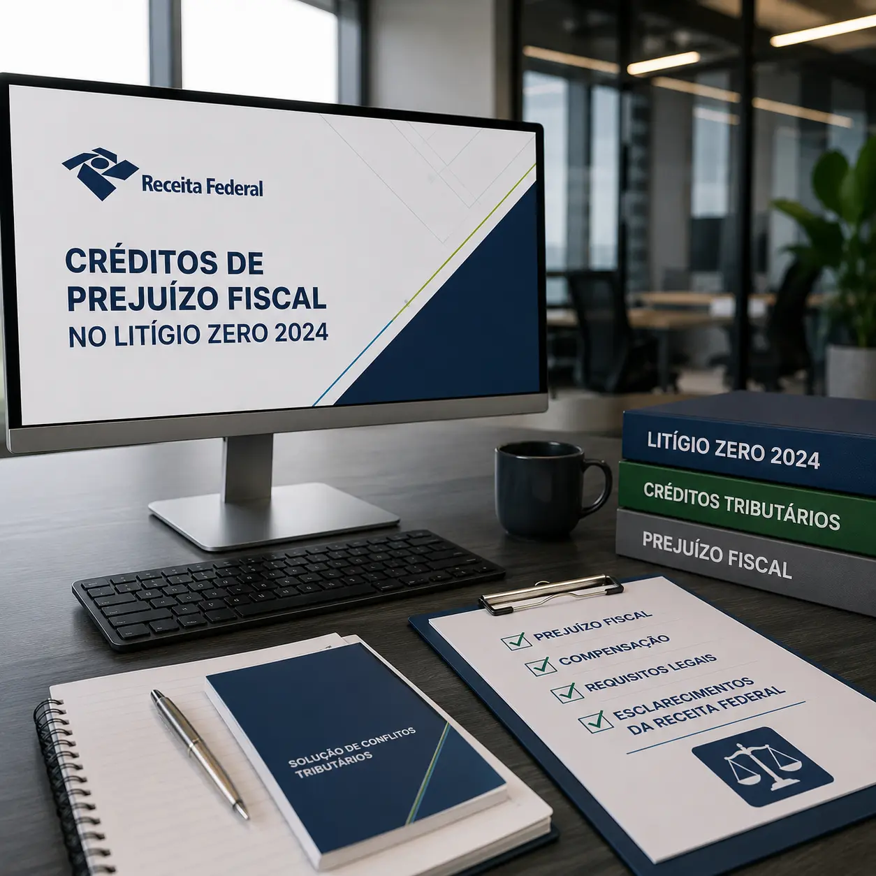 Receita esclarece uso de créditos de prejuízo fiscal no Litígio Zero 2024