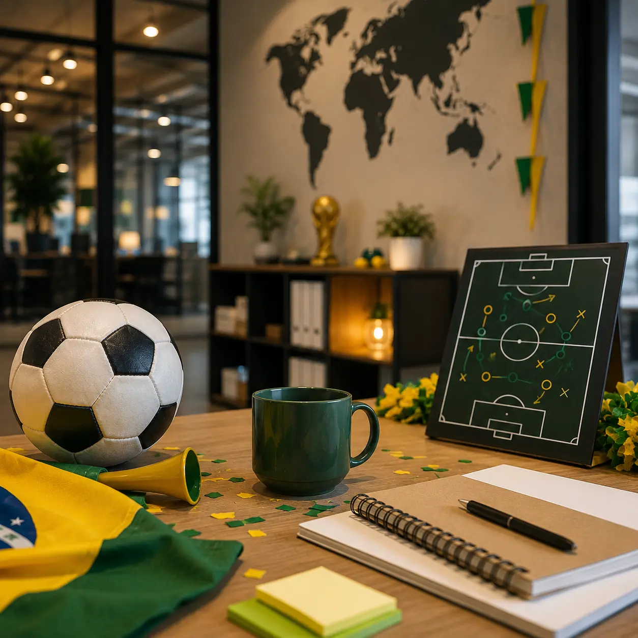 Copa do Mundo vira oportunidade para fortalecer cultura e engajamento