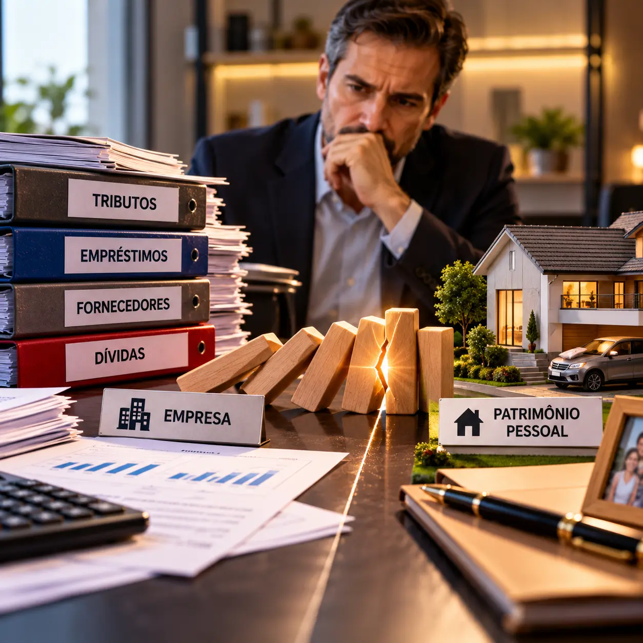 Dívida da empresa pode ameaçar patrimônio pessoal do empresário?