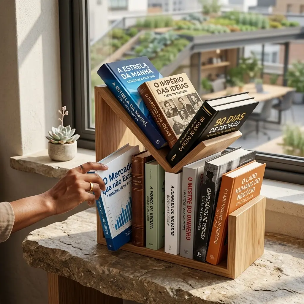 9 livros indispensáveis para impulsionar a jornada empreendedora 