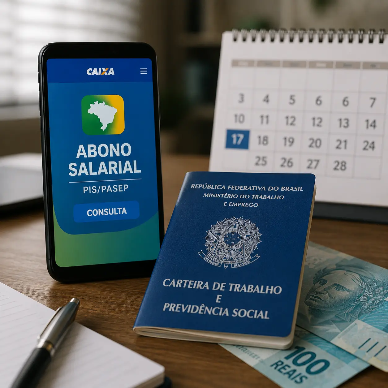 Pagamento do último lote do Abono Salarial começa nesta segunda-feira (17)