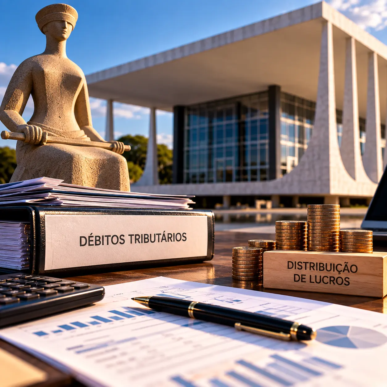 STF fixa condições para multar empresa devedora que distribui lucro