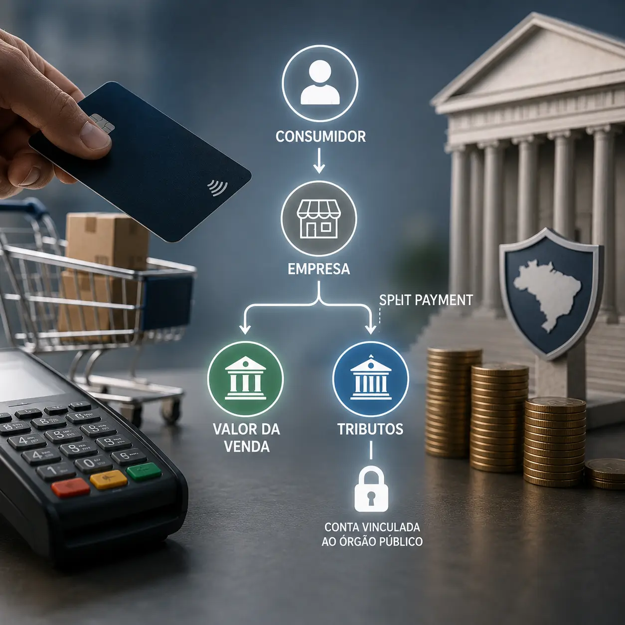 Como funciona o Split Payment na Reforma Tributária?