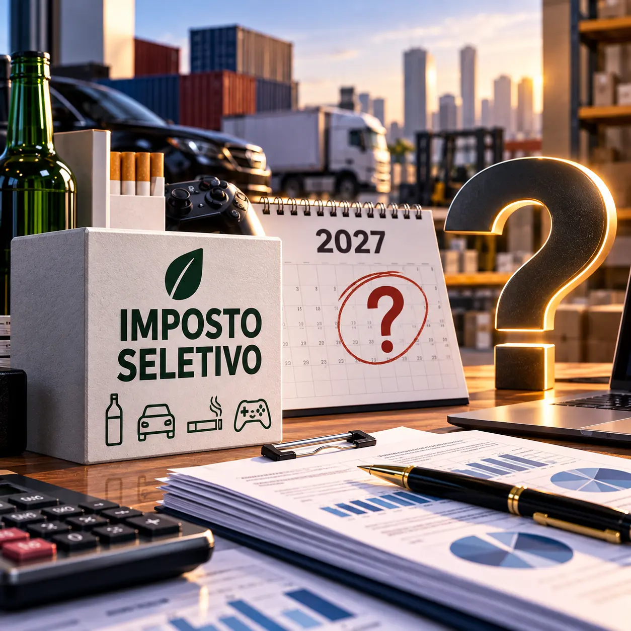 Imposto Seletivo 2027: indefinição das alíquotas aumenta a incerteza para empresas
