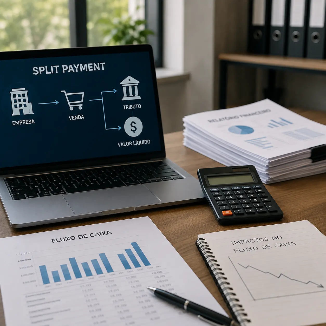 Split payment e seus impactos no fluxo de caixa  