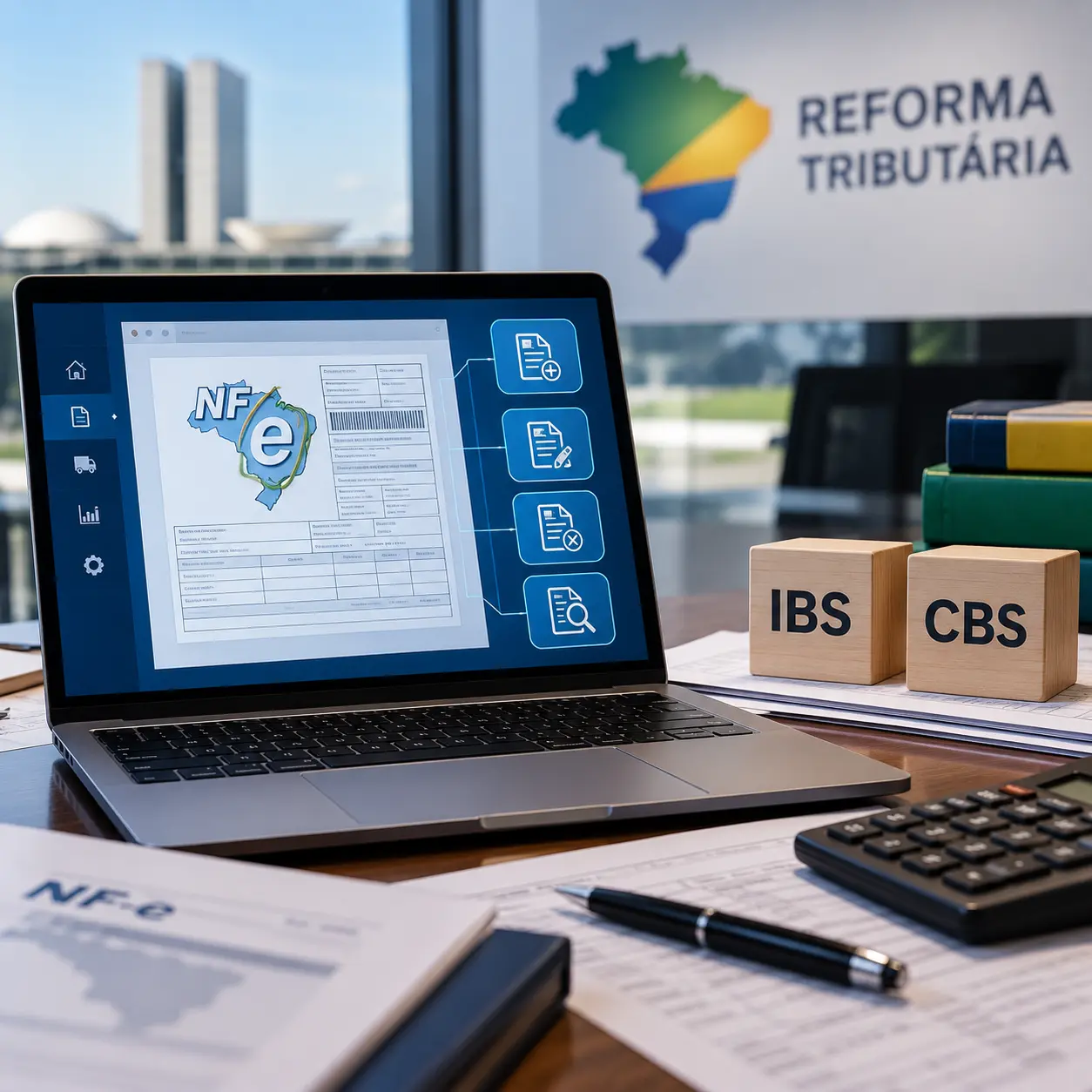 Reforma Tributária: A NF-e ganhou novos eventos e eles podem a apuração do IBS e da CBS