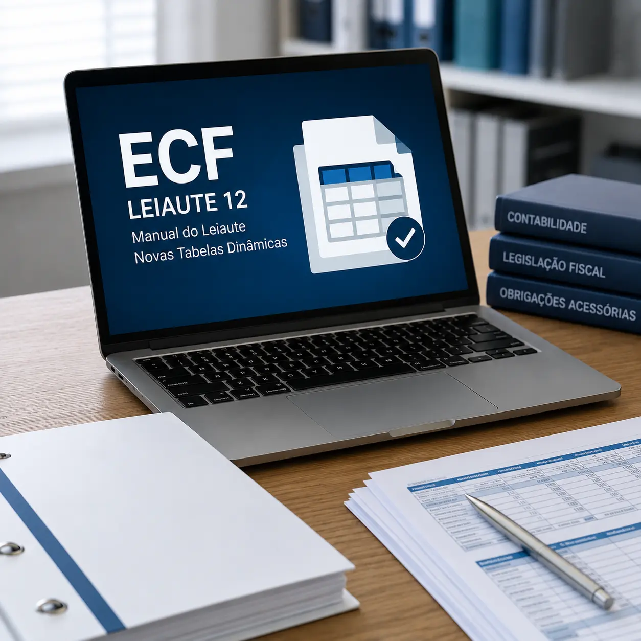 ECF: publicado o manual do leiaute 12 com novas tabelas dinâmicas 