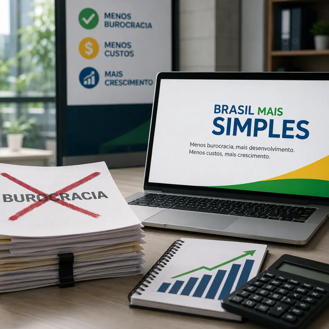 Governo lança programa Brasil Mais Simples para reduzir burocracia e promete diminuir custos das empresas