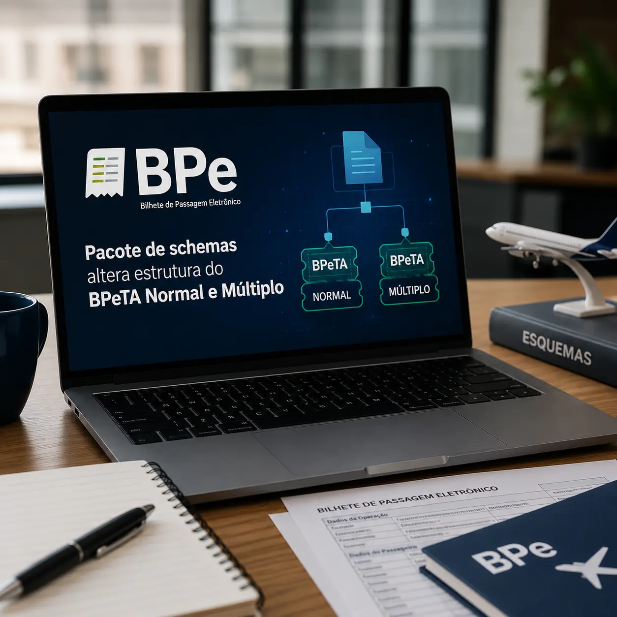 BPe: pacote de schemas altera estrutura do BPeTA Normal e Múltiplo
