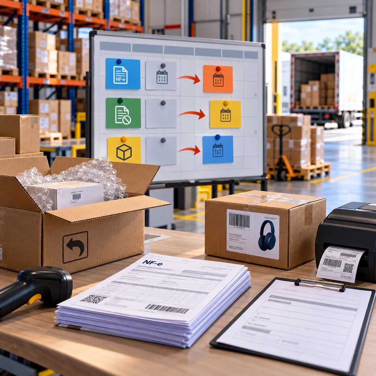 NFe: Receita adia homologação de notas técnicas sobre devoluções, emissão sem IE e valor do produto