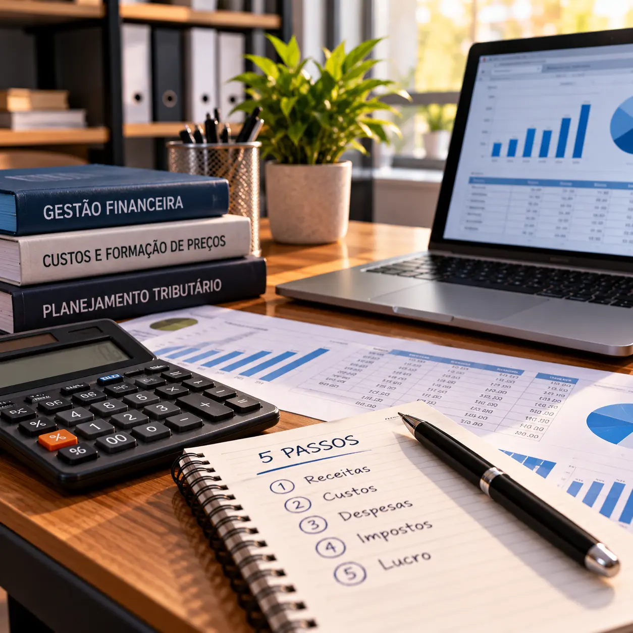Como calcular o lucro da pequena empresa: guia em 5 passos com exemplo