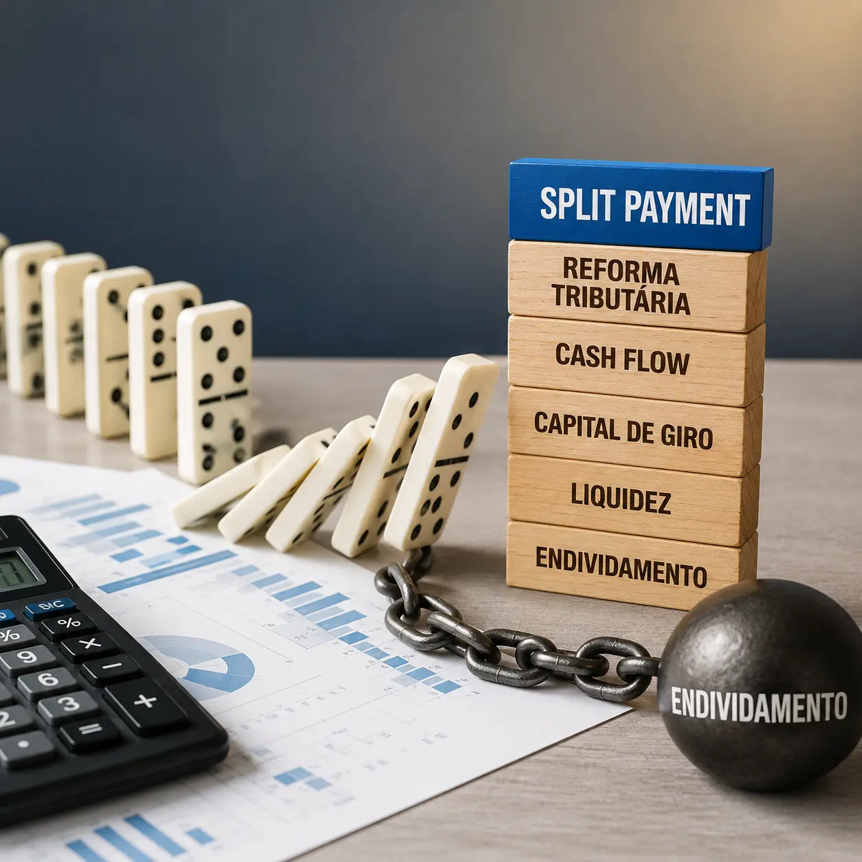 Split payment na reforma tributária e o efeito dominó no endividamento   