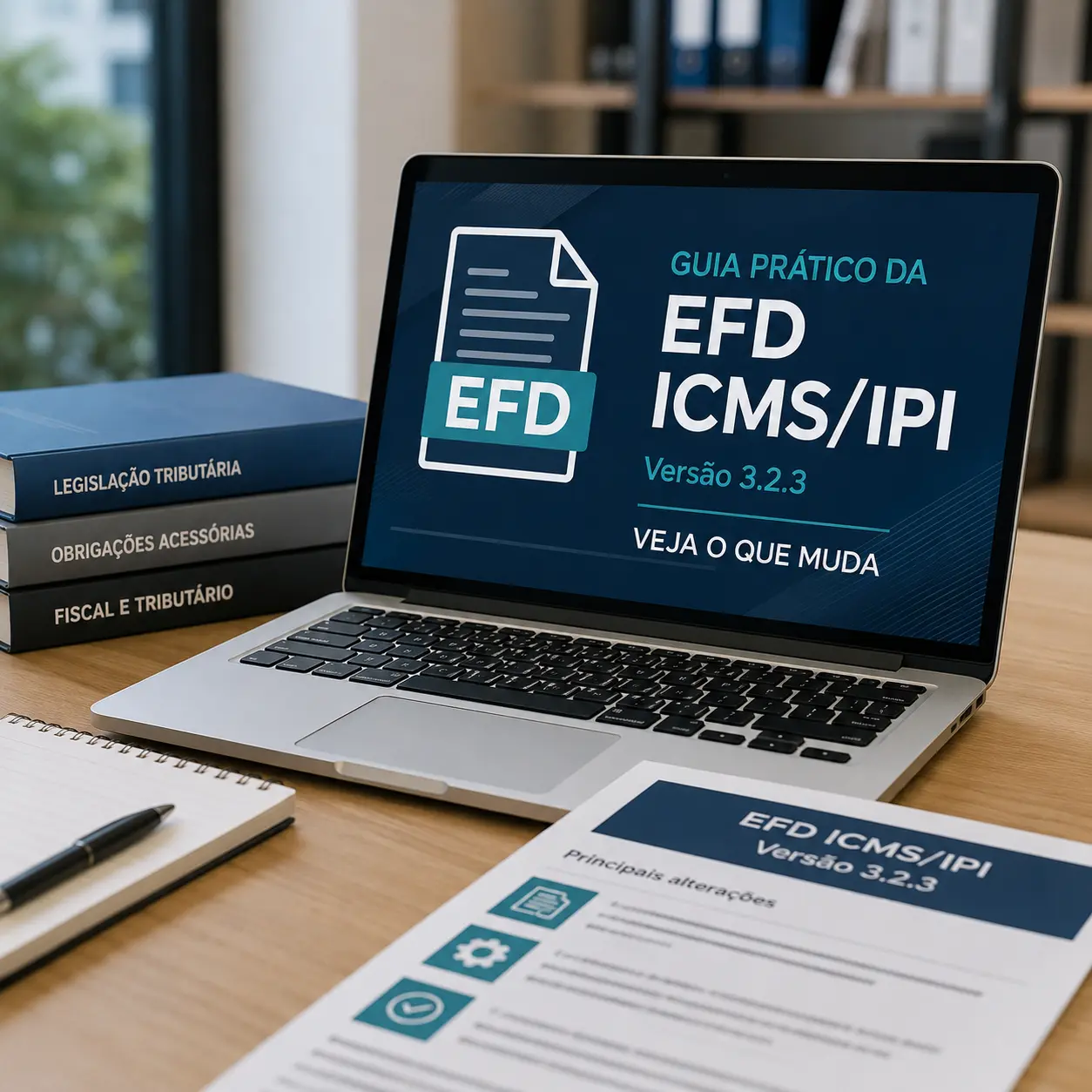 Guia Prático da EFD ICMS/IPI é atualizado para versão 3.2.3; veja o que muda