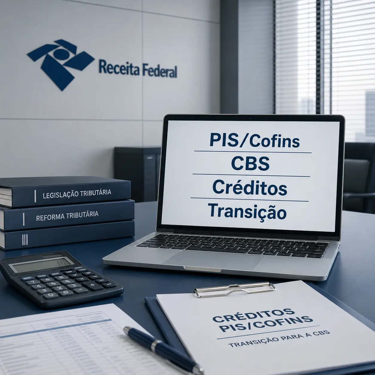 Receita Federal esclarece as regras para uso de créditos de PIS/Cofins na transição para a CBS