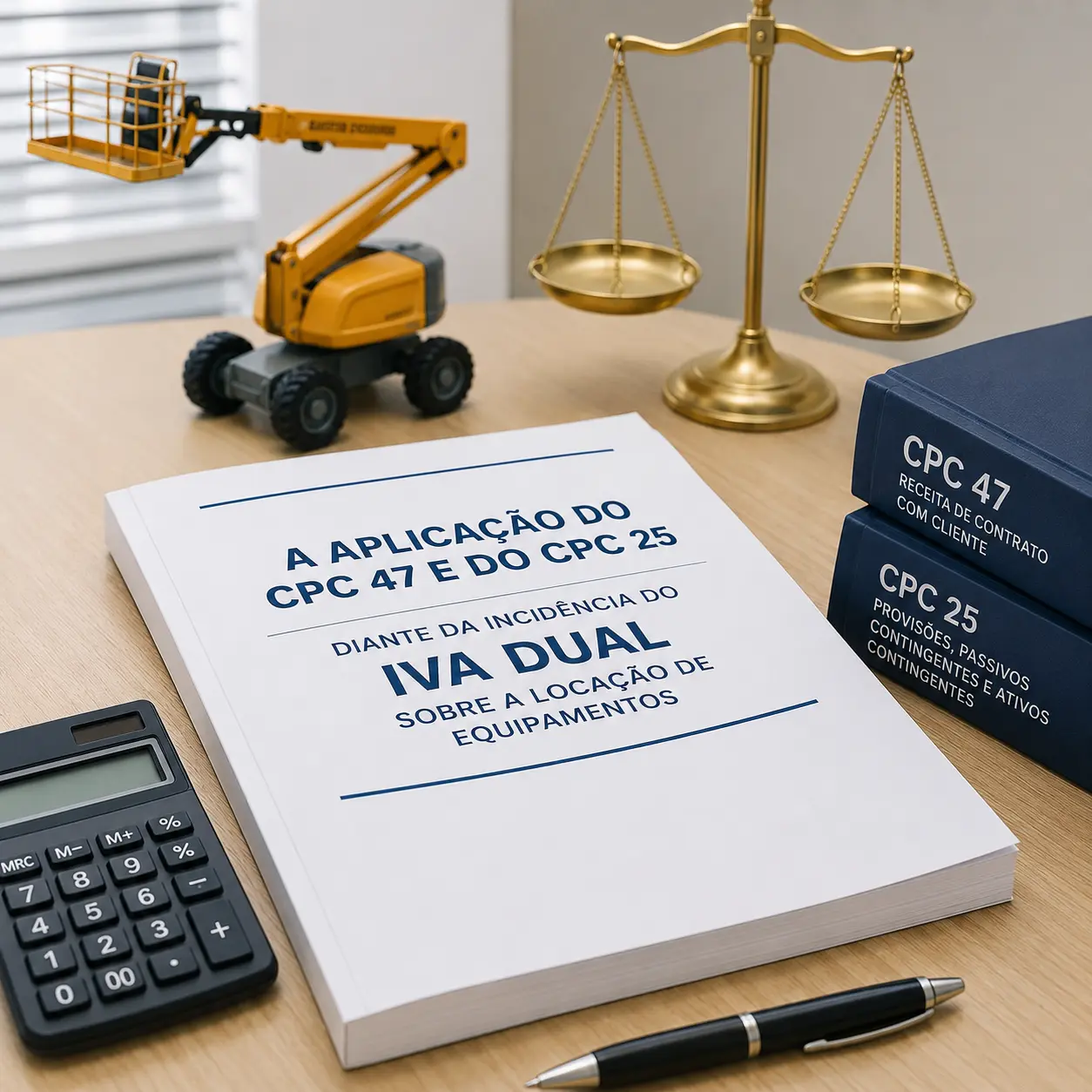 A Aplicação do CPC 47 e do CPC 25 diante da incidência do IVA Dual sobre a locação de equipamentos