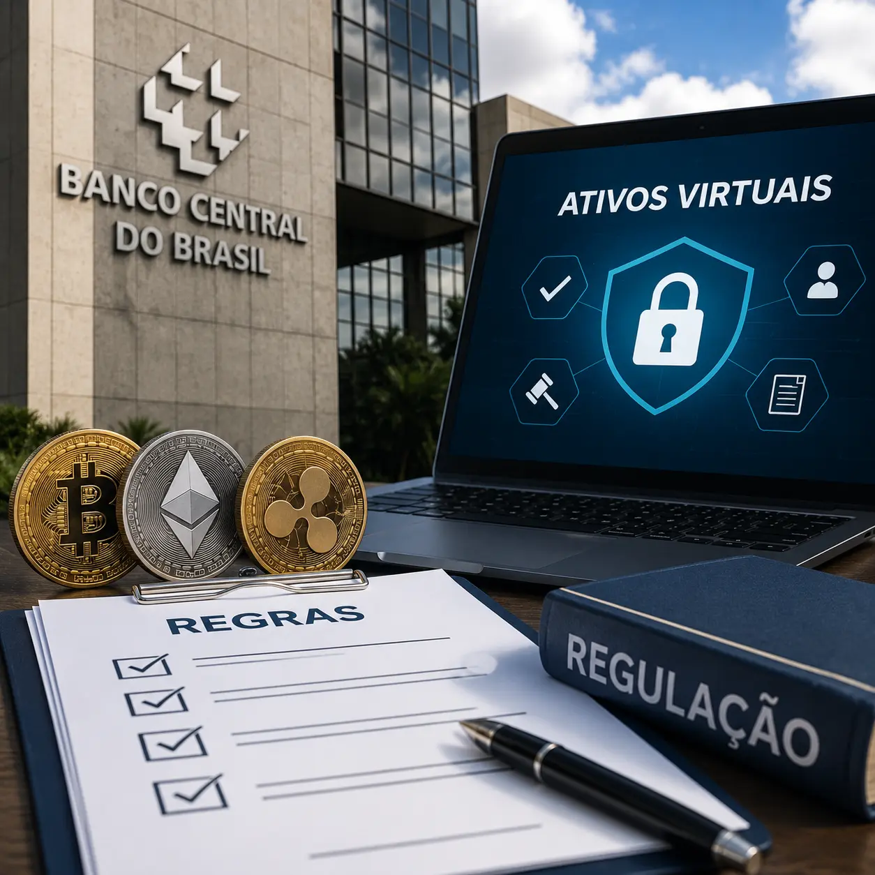 BC endurece regras para empresas de ativos virtuais no Brasil